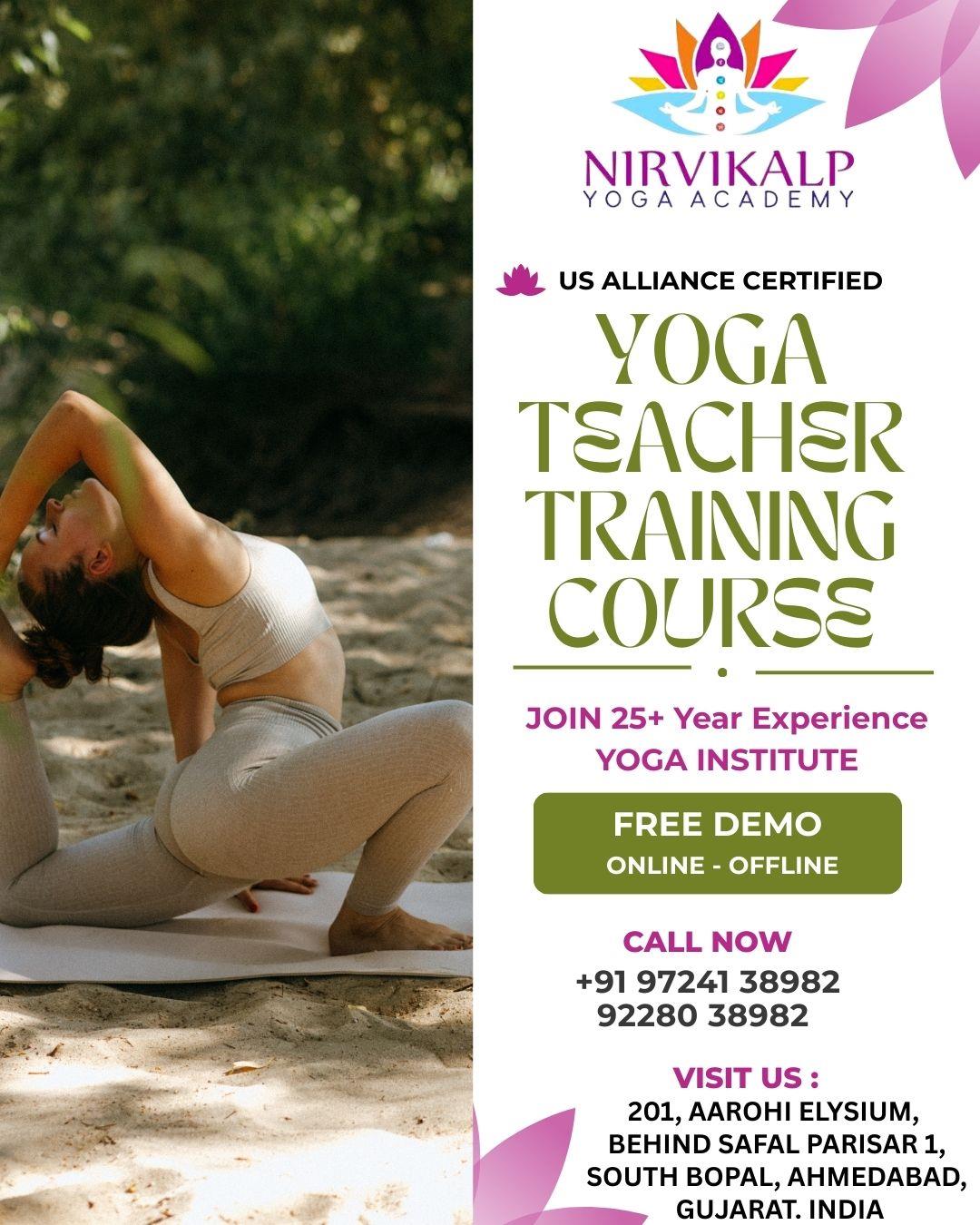 Nirvikalp Yoga Academy |  Yoga Teacher Training Course in Ahmedabad