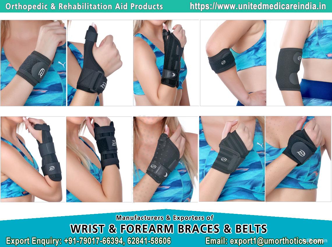Orthopedic Aids Products, Rehabilitation Aids Products, Body support Belts & Braces Manufacturers Exporters in..