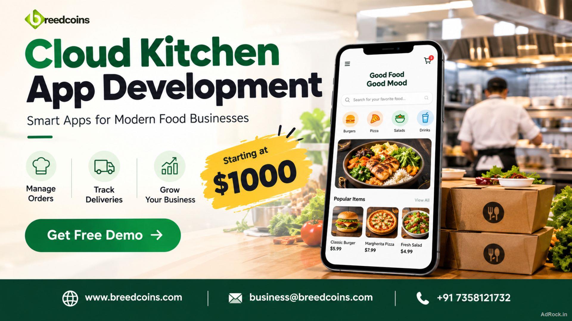 Cloud Kitchen App Development for Online Food Platforms 