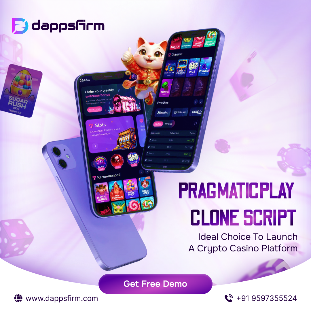 Get Pragmatic Play Clone Script With Free Demo – Investor-Ready Casino Solution
