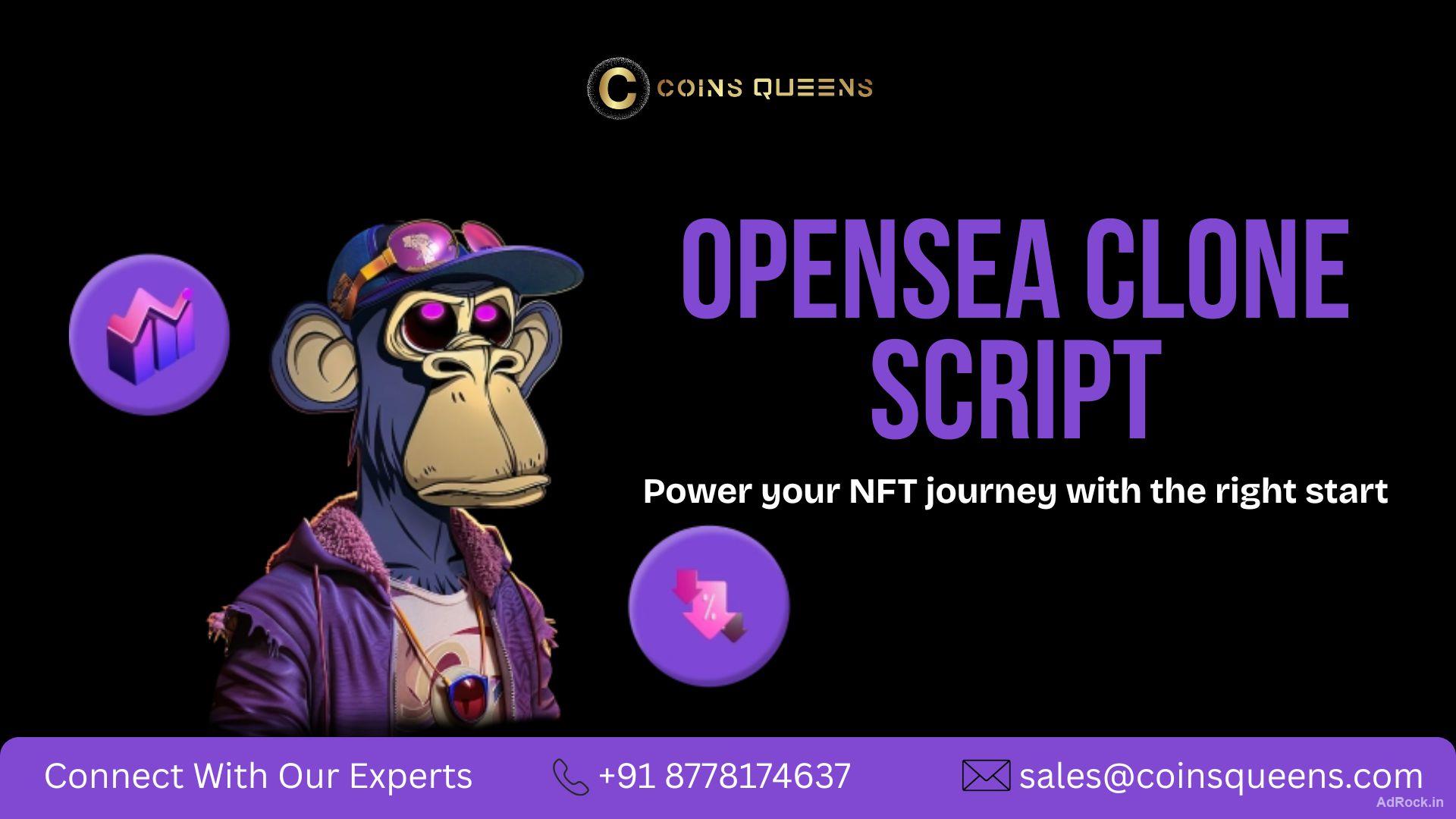 OpenSea Clone Script for NFT Marketplace Growth 
