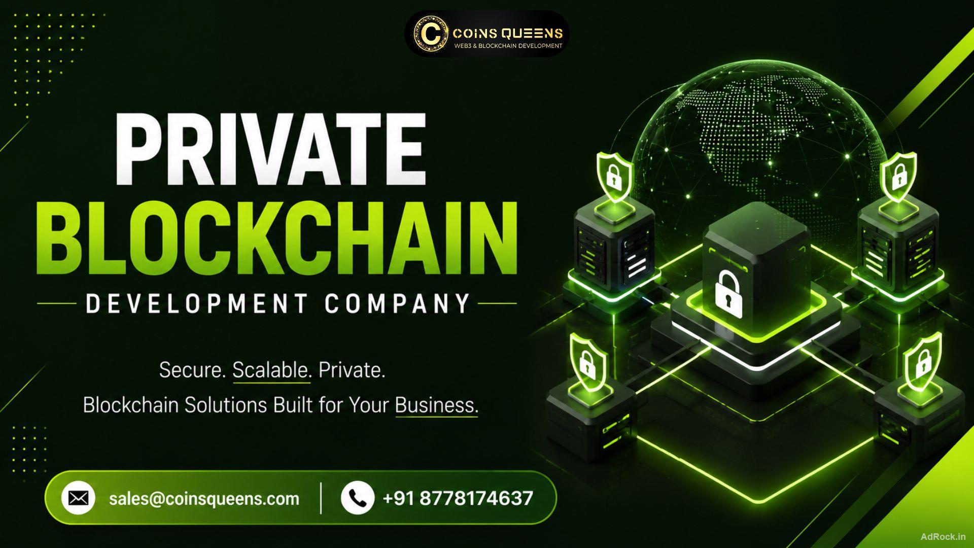 Professional Private Blockchain Development Company for Business Solutions