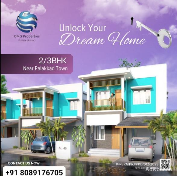 3 BHK VILLA FOR SALE IN PALAKKAD 