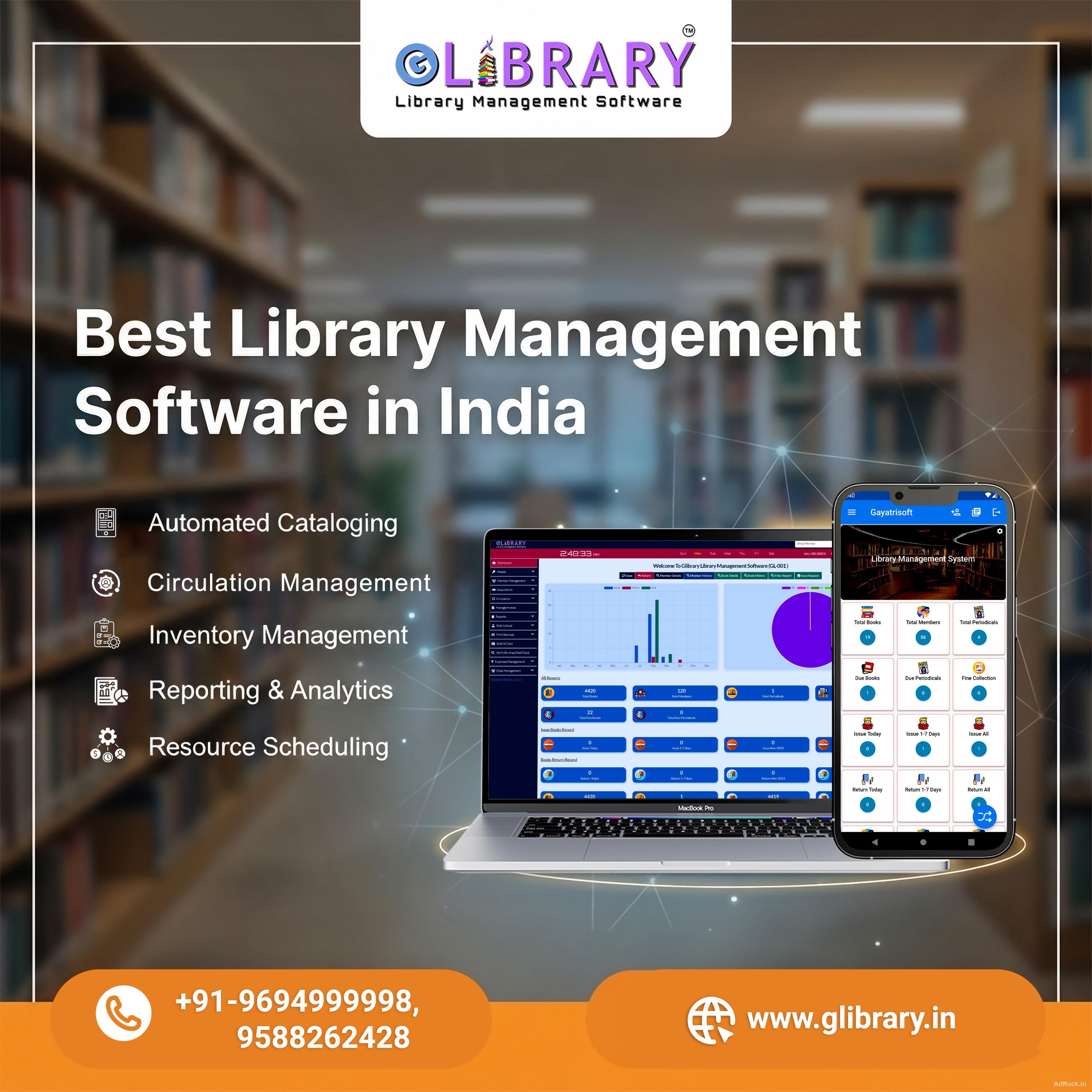 Online Records Digital Library Management System Software in Jaipur