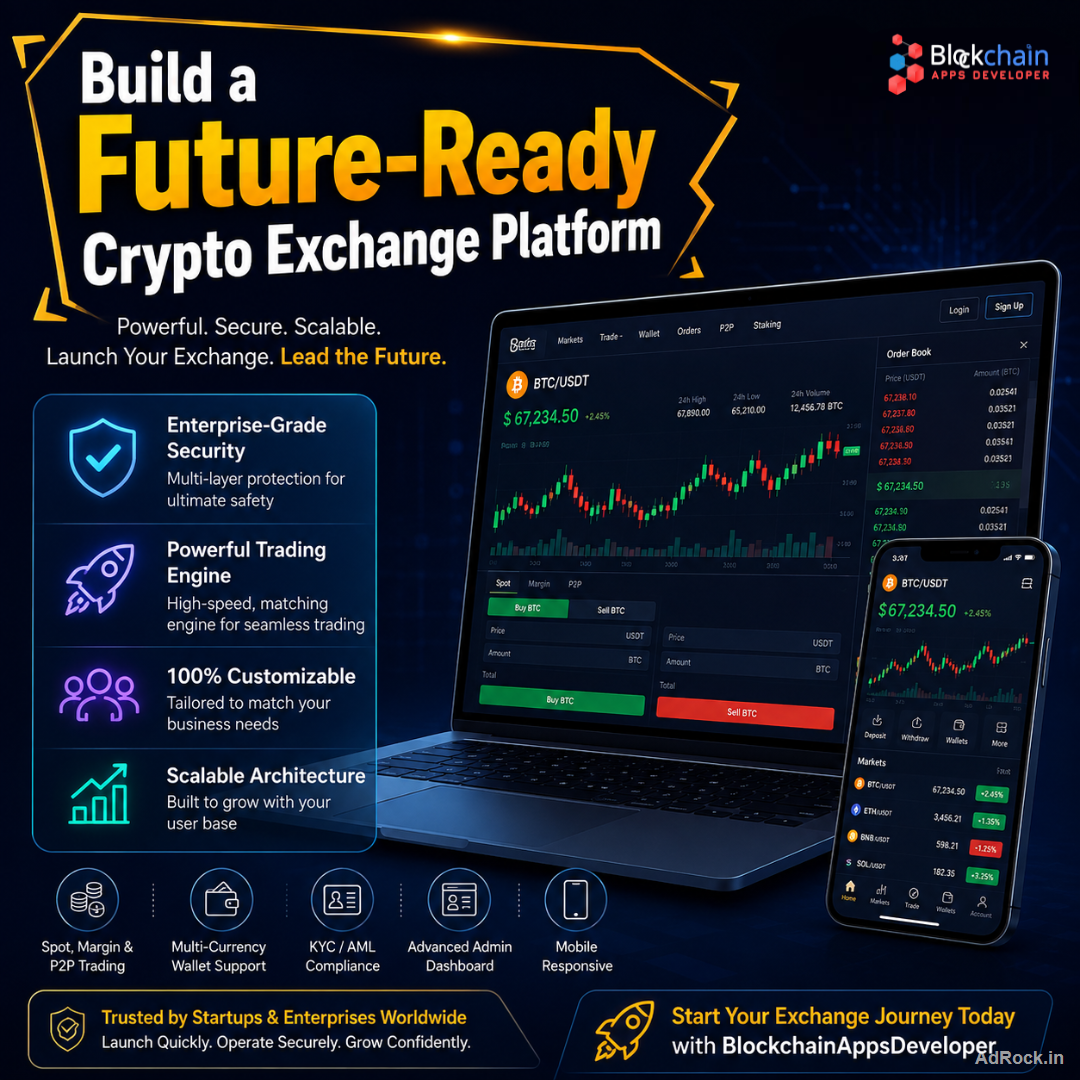 Build a Future-Ready Crypto Exchange Platform