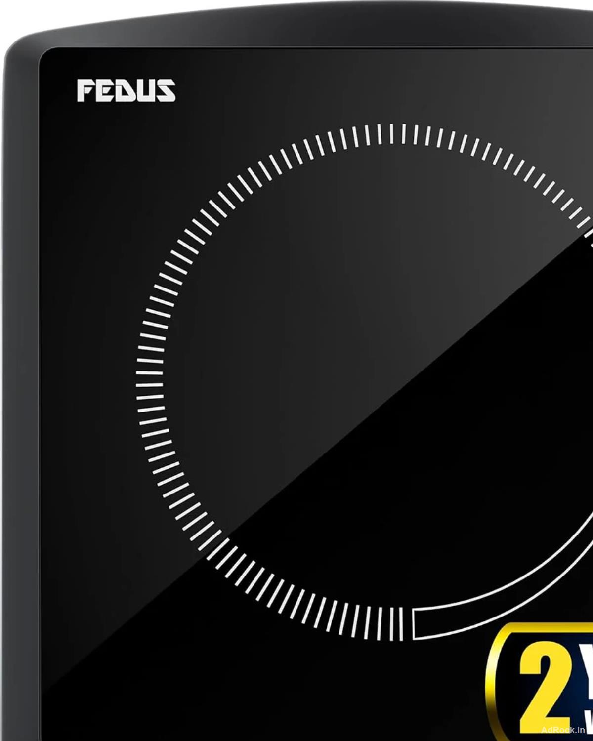 FEDUS Elema BIS Certified Induction Stoves, 1800W induction stove With Auto Pot Detection, Auto-Shut-Off & Lar..