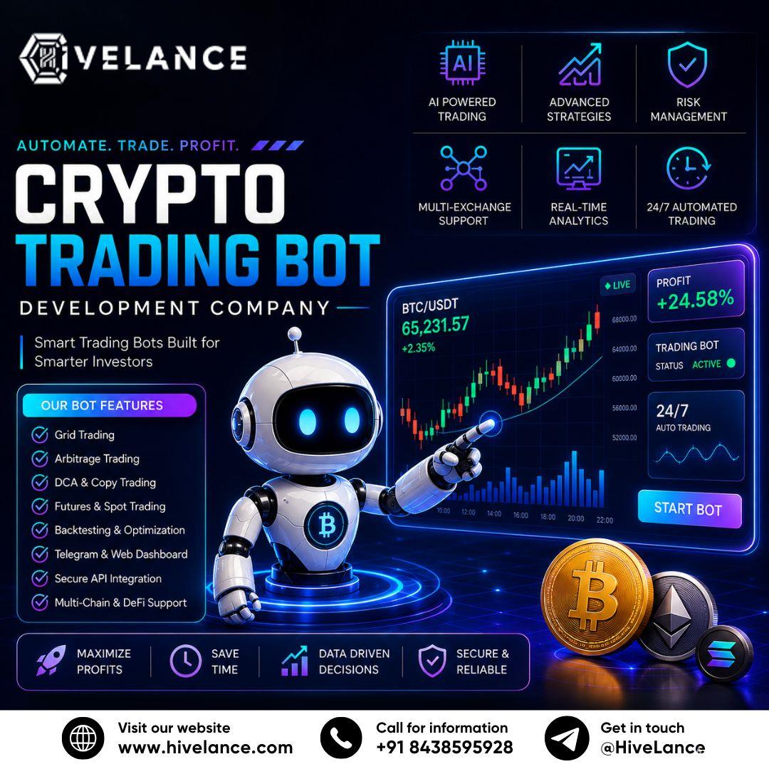 Crypto Trading Bot Development Company: Building AI-Powered Trading Solutions for Modern Businesses
