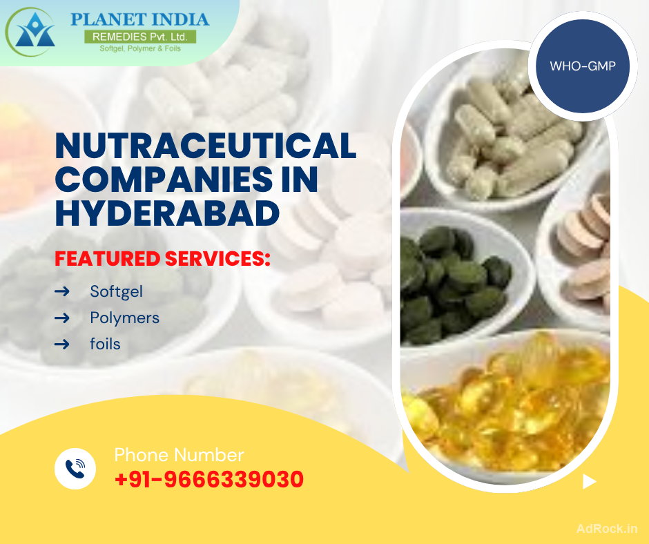 Nutraceutical Companies in Hyderabad Nutraceutical Companies in Hyderabad