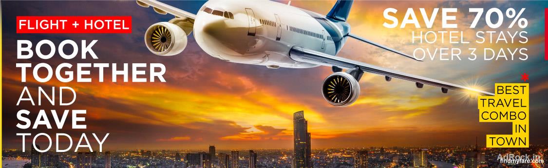 FOR FLIGHT BOOKING, HOTEL BOOKING, TRAIN AND BUS BOOKING click below links,