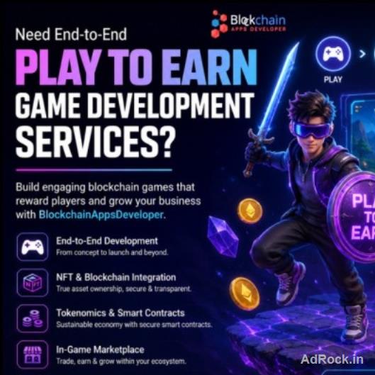 Need End-to-End Play to Earn Game Development Services?