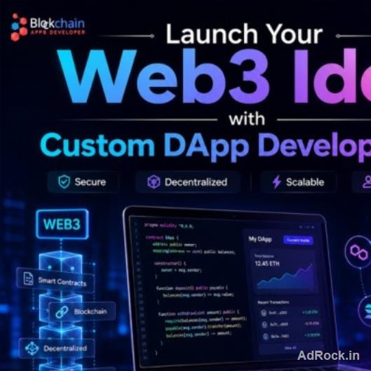 Launch Your Web3 Idea with Custom DApp Development