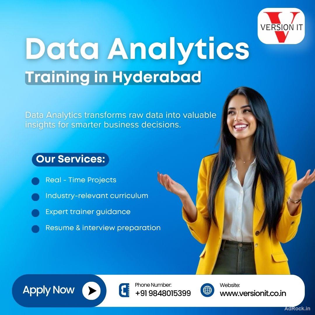 Data Analytics Training in Hyderabad – Learn & Grow