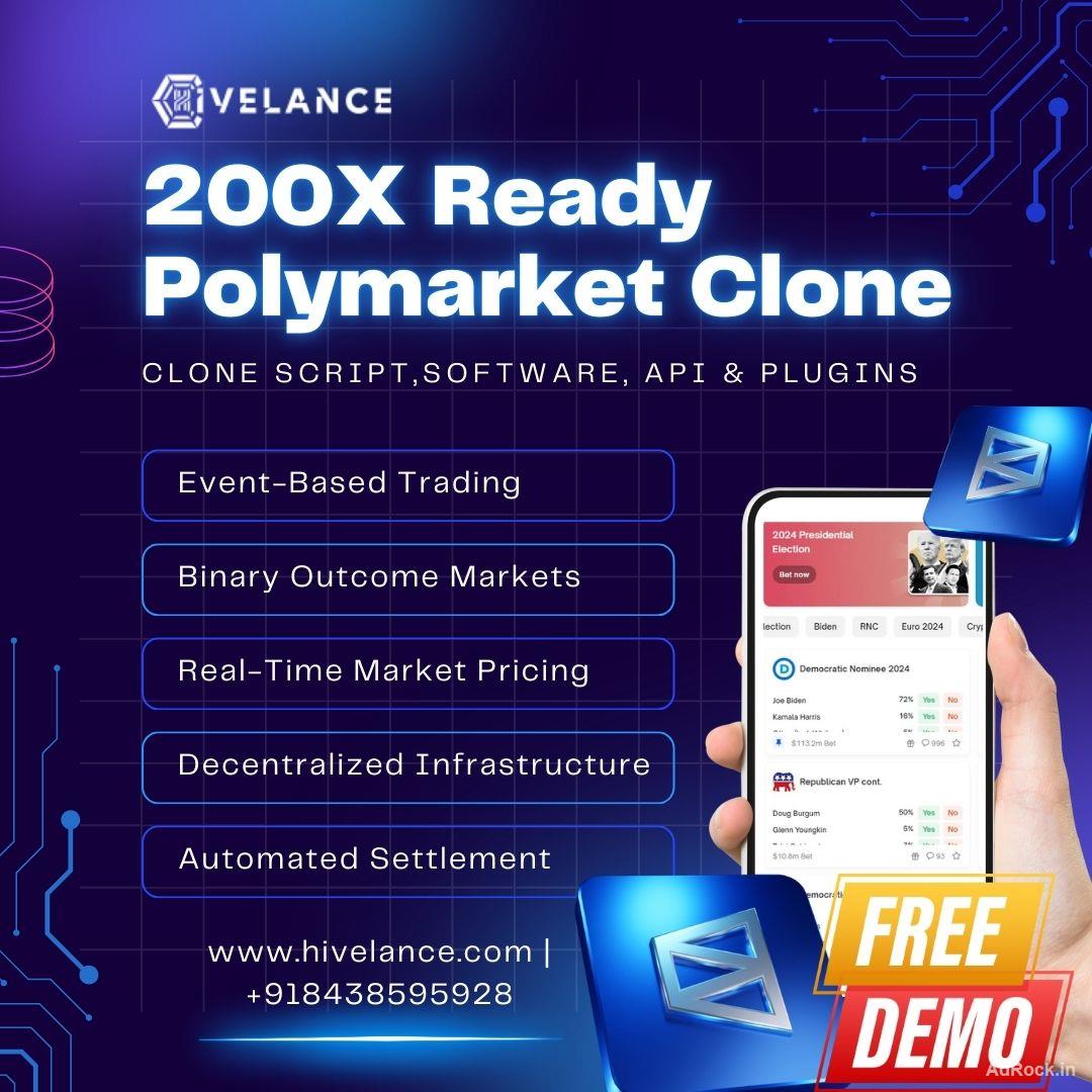 200X Ready Polymarket Clone Script for Next-Gen Prediction Market Businesses