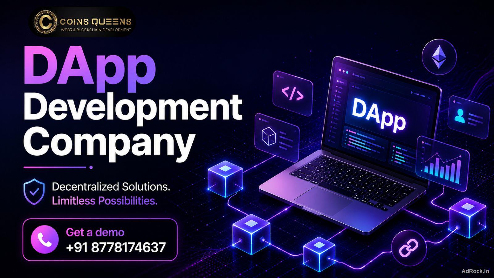 DApp Development Company for Scalable & Future-Ready Blockchain Solutions