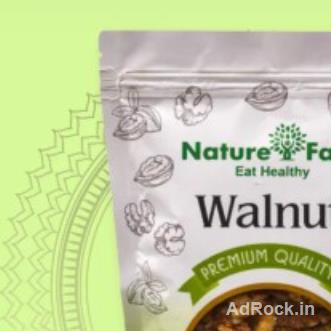 NatureFam Walnut Dry Fruit Online | Premium Akhrot Kernels Fresh & Crunchy