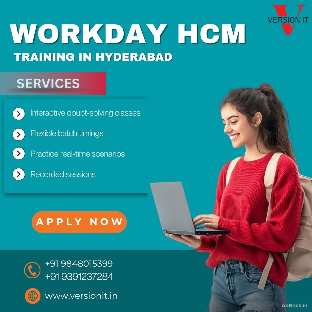 Workday HCM Training in Hyderabad with Real-Time Projects