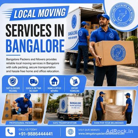 Local Moving Services in Bangalore 