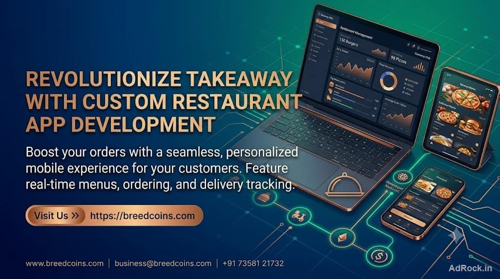 Launch Your Brand with Restaurant Takeaway App Development  