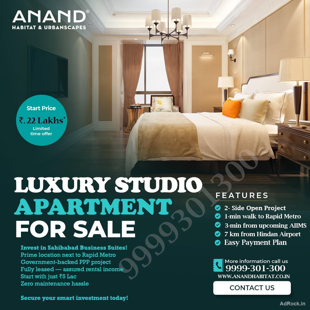 Commercial Shops for Sale at AN & Anand Habitat Urbanscapes, Sahibabad | Metro-Connected Retail Investment