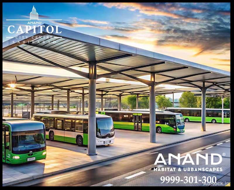 Prime Shops at UP's 1st ISBT–UPSRTC For sale AN Anand habitat Sahibabad