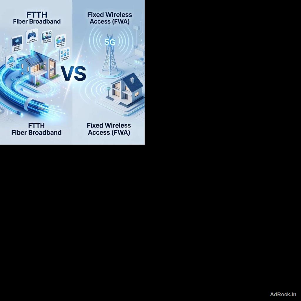 Wireless Broadband vs Fiber Internet in SGM Nagar: Which Connection Is Best for Your Home in 2026?