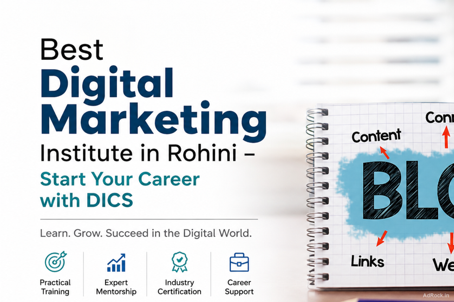 Best Digital Marketing Institute in Rohini – Start Your Career with DICS