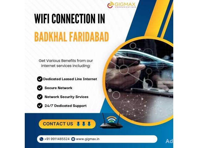 Best WiFi in Badkhal Mor Faridabad | Gimax SpeedNet