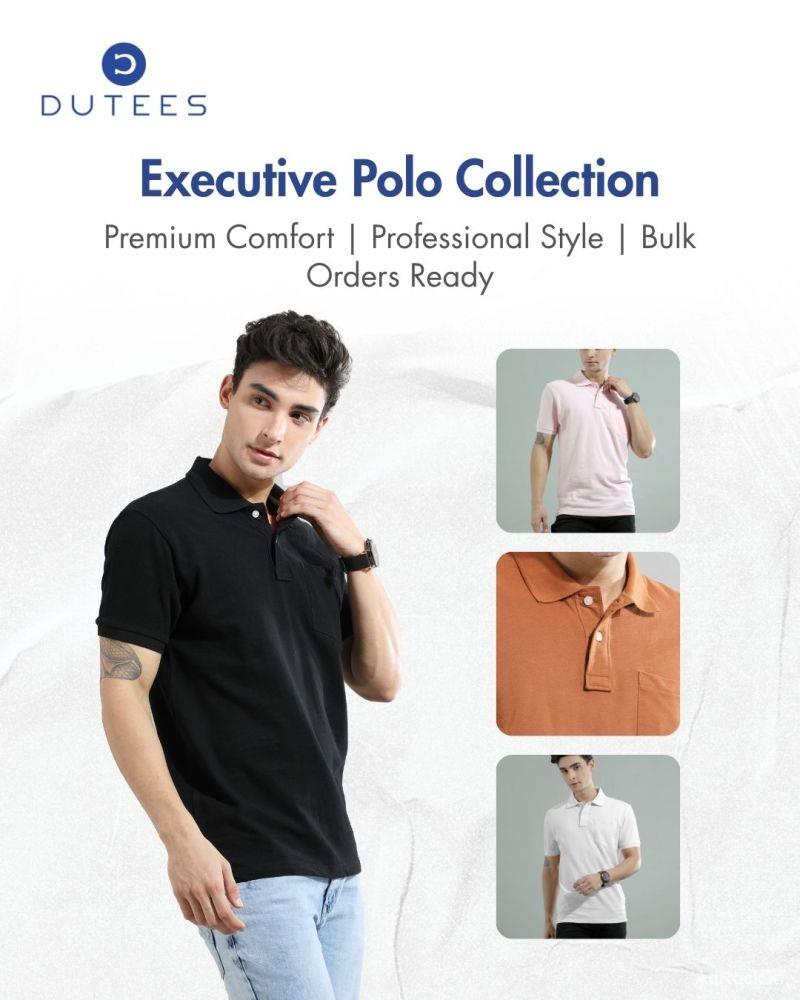 Executive Polo T-Shirt | Premium Corporate Wear | Durable & Professional Finish