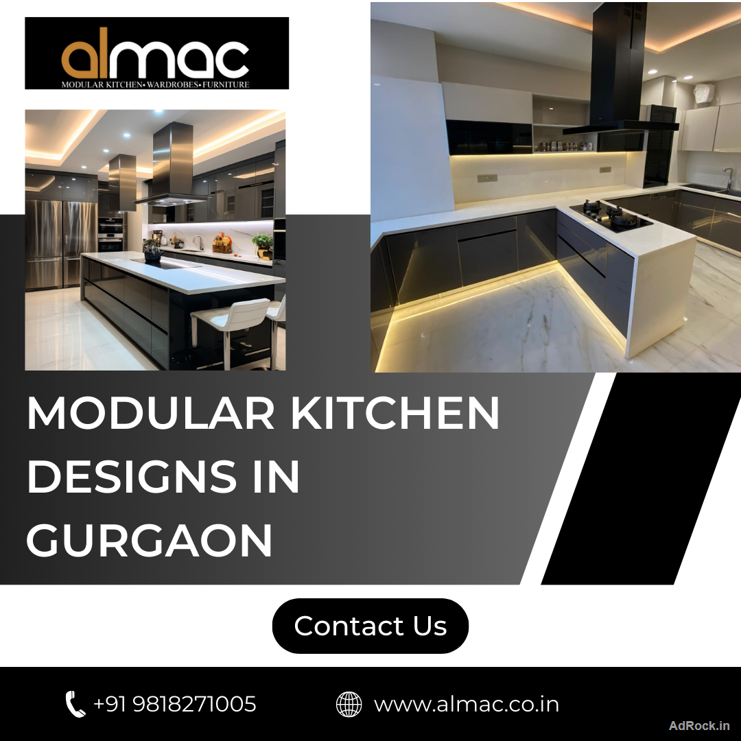 Modular Kitchen Designs in Gurgaon | Almac Modular Kitchens & Interiors