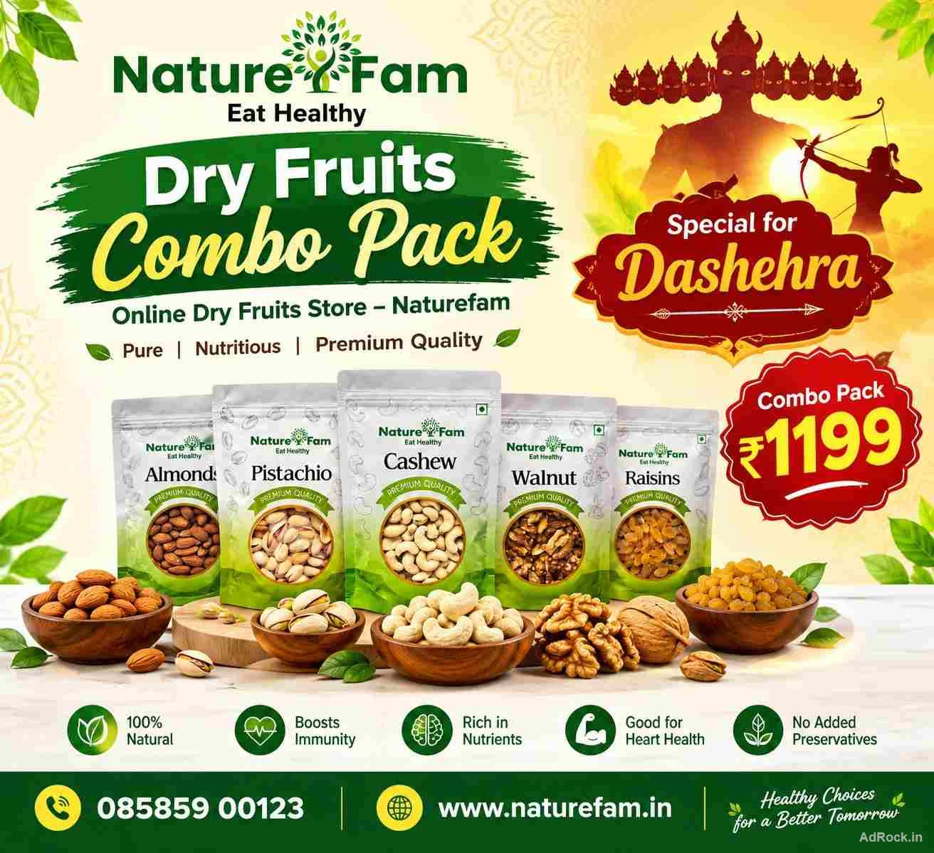 Dry Fruits Combo Pack | Online Dry Fruits Store – Naturefam