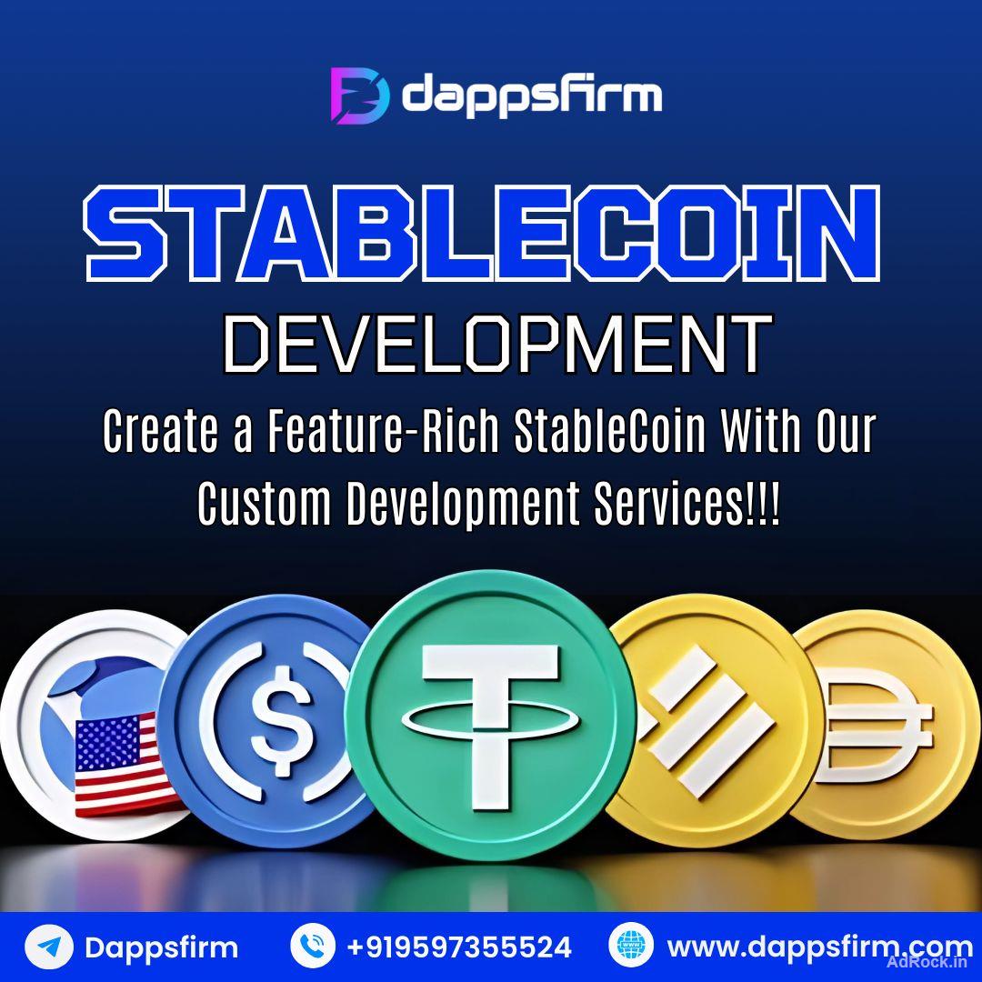 Reduce Time-to-Market for Digital Tokens with Stablecoin Development Services