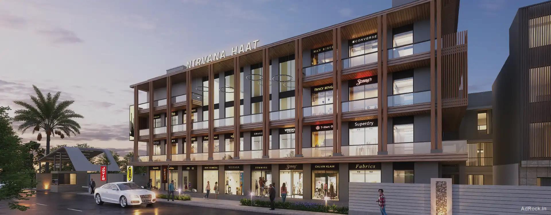 Explore Premium Commercial Shops in Raj Nagar Extension at Nirvana Haat