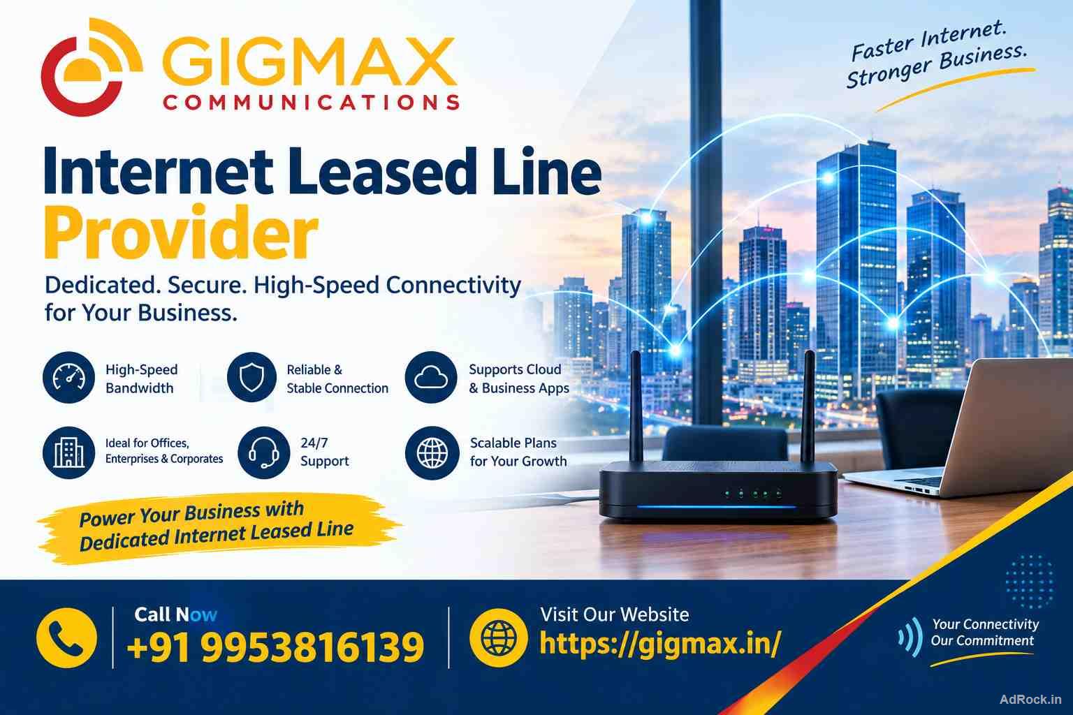 Internet Leased Line Provider | +91 9953816139 – Gigmax