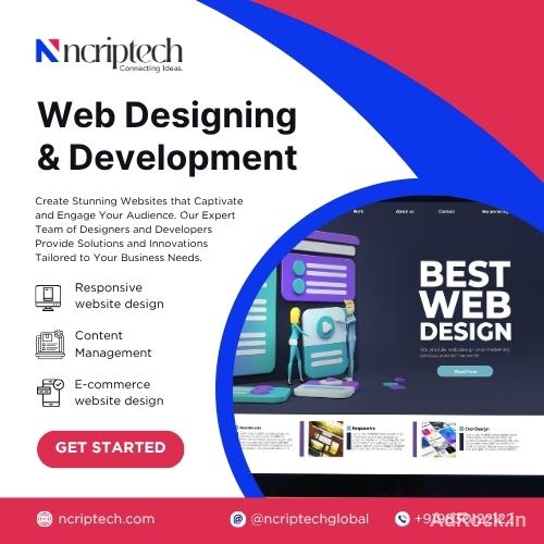 Best Website Design Company in Kolkata | Ncriptech | Call: +9830122122