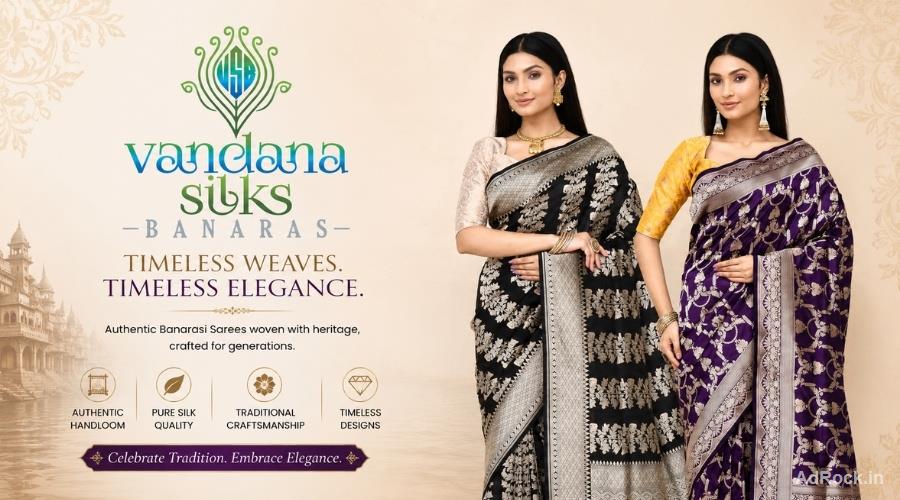 Banarasi Saree Shop in Varanasi | Elegant Banaras Handloom Sarees