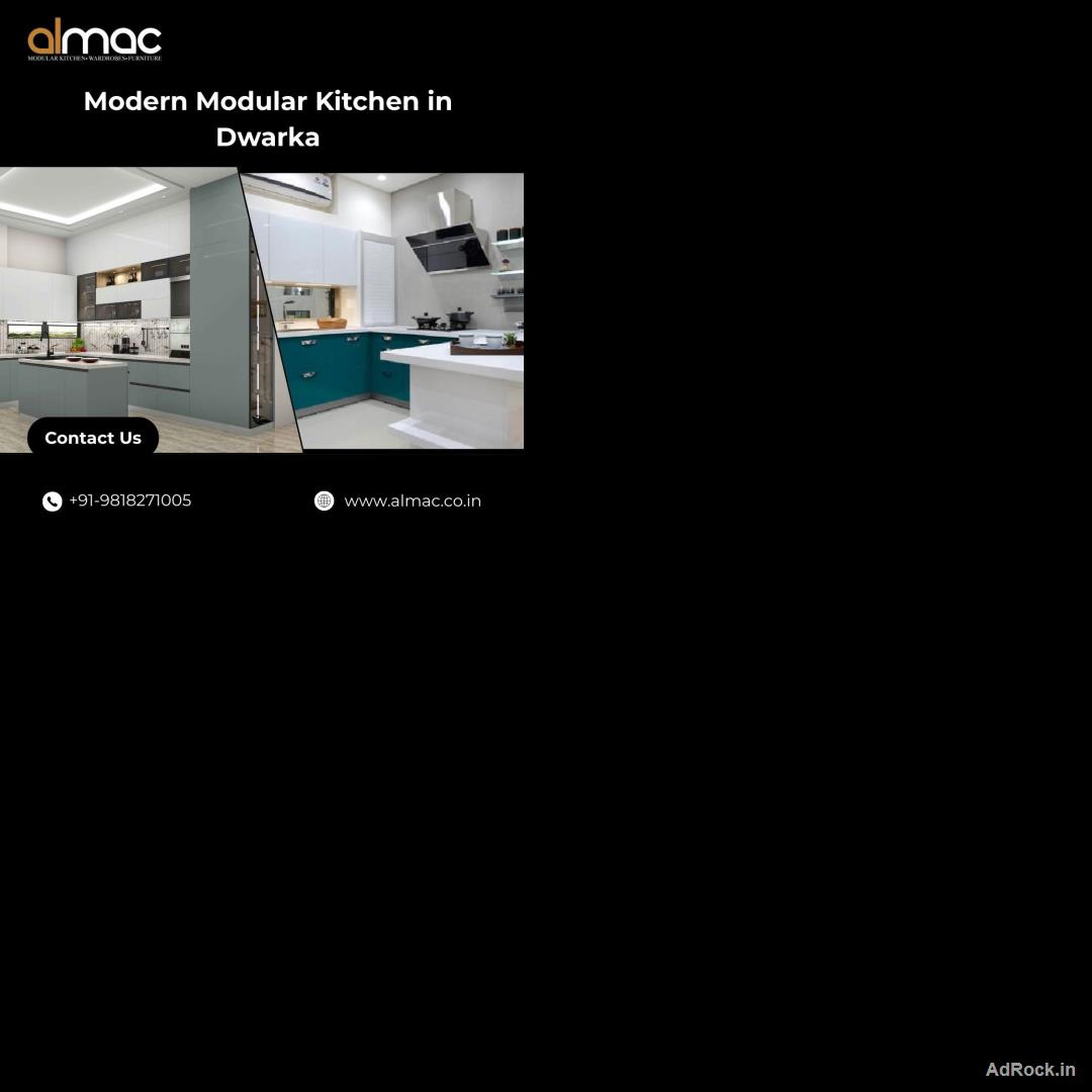 Smart & Modern Modular Kitchen in Dwarka – Almac Modular Kitchens & Interiors