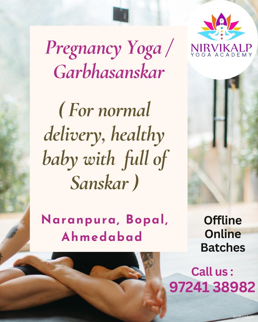 Pregnancy Yoga classes in naranpura ahmedabad