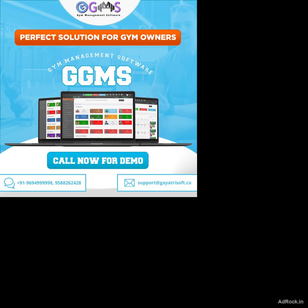 GGMS Gym Management Software – All-in-One Solution for Fitness Studios, Gyms & Clubs