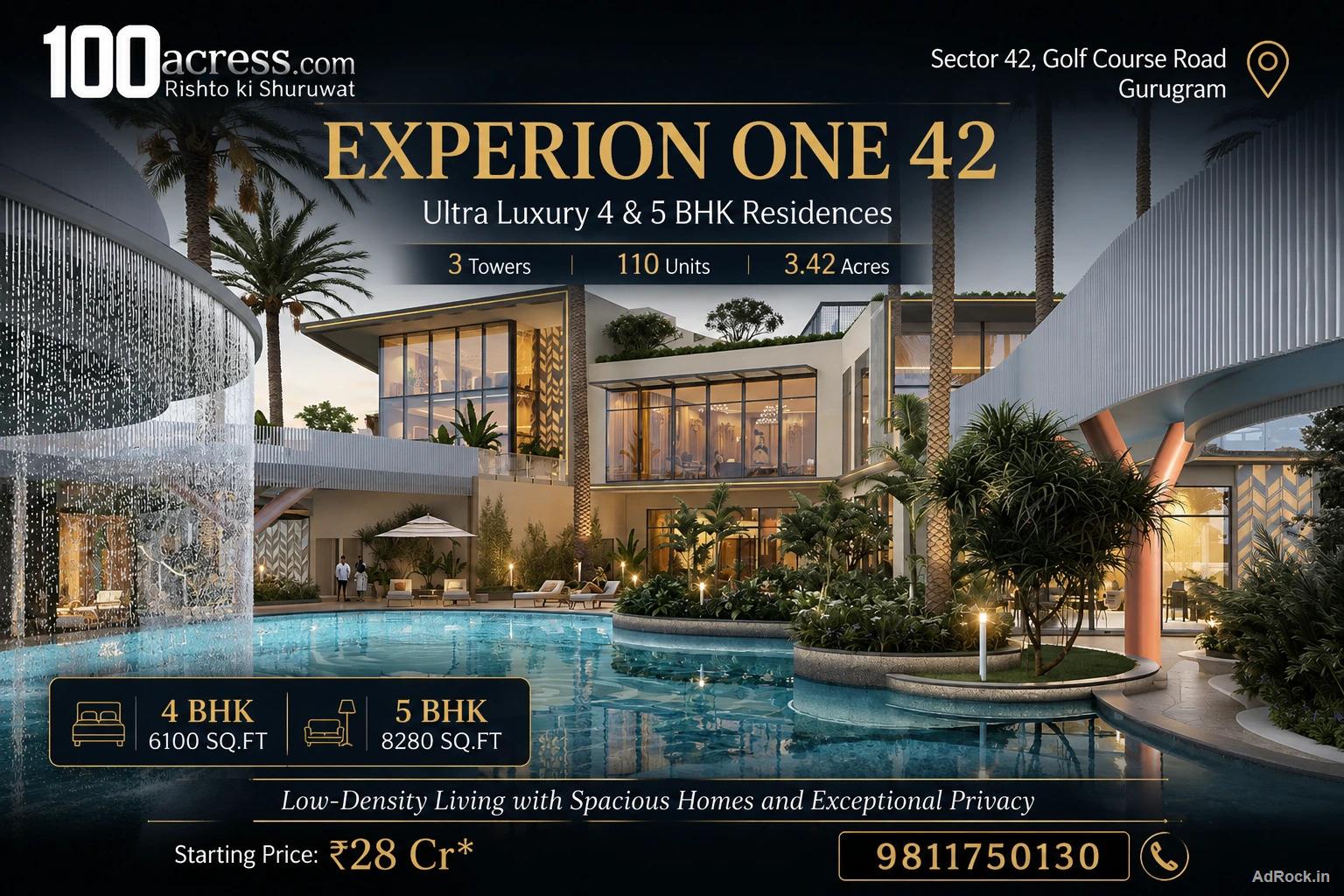 Experion One 42 Exclusive Apartments in Gurgaon