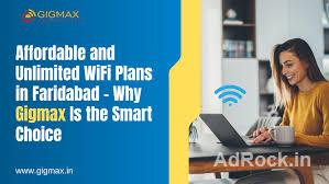 Unlimited WiFi Plans in Faridabad Unlimited Data Offers
