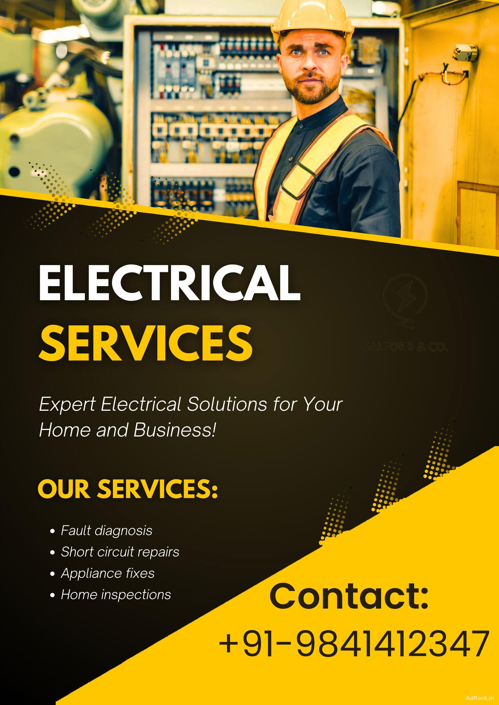 Commercial and Residential Electrical Contractor in Chennai