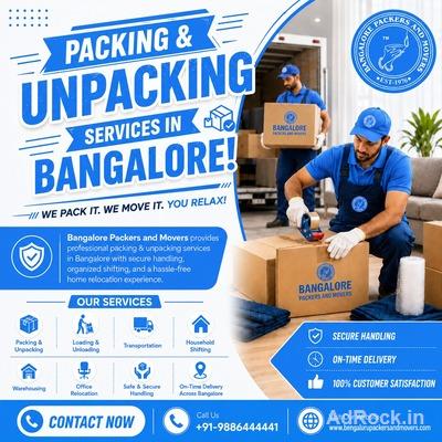 Professional Packers and Movers Bangalore
