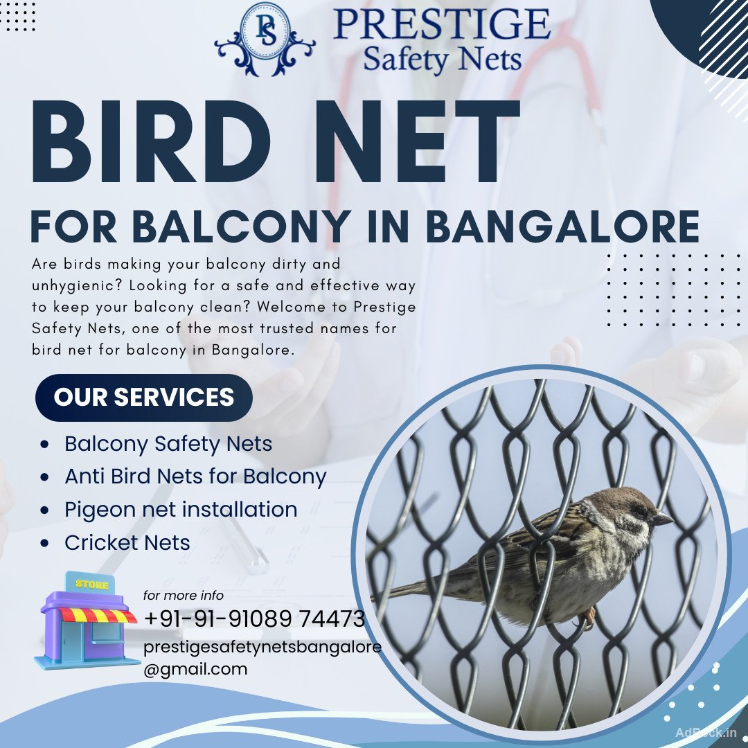 Bird Net for Balcony in Bangalore Bird Net for Balcony in Bangalore