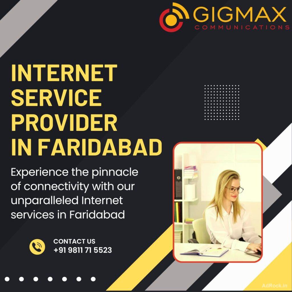 Best ISP in Faridabad – Gigmax High-Speed & Reliable Internet Services