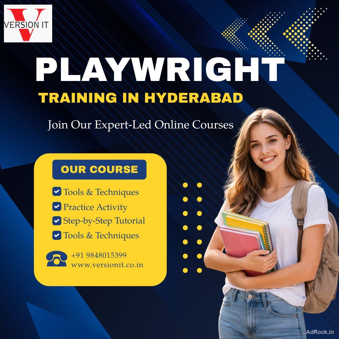 Top Playwright Training in Hyderabad – Get Skilled Fast