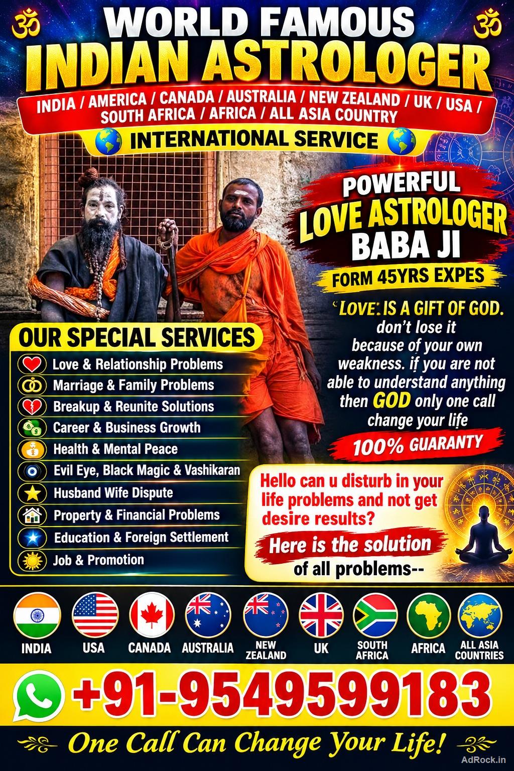 Get Solution for All Love Specialties 09549599183 UK