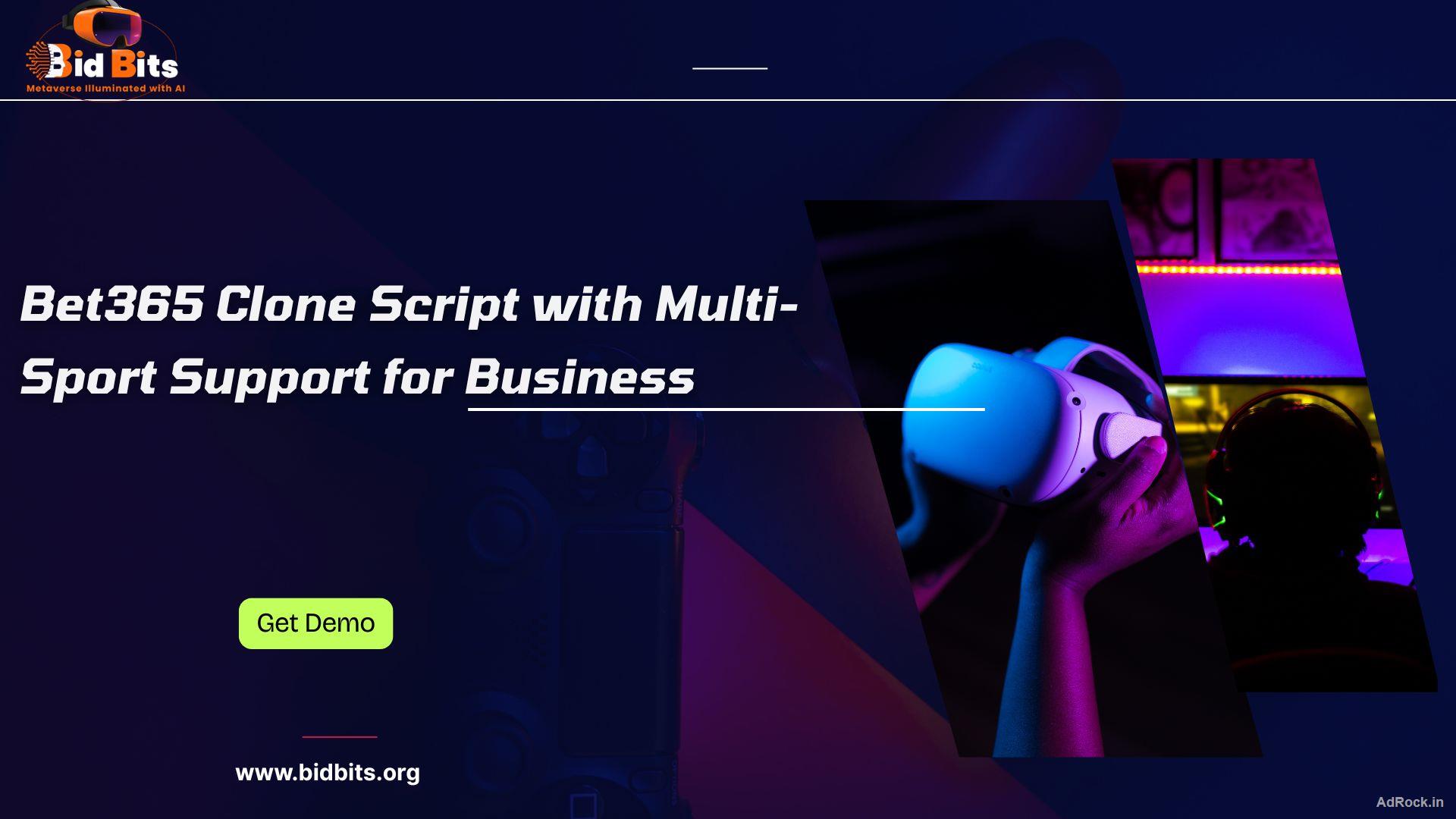 Bet365 Clone Script with Multi-Sport Support for Business