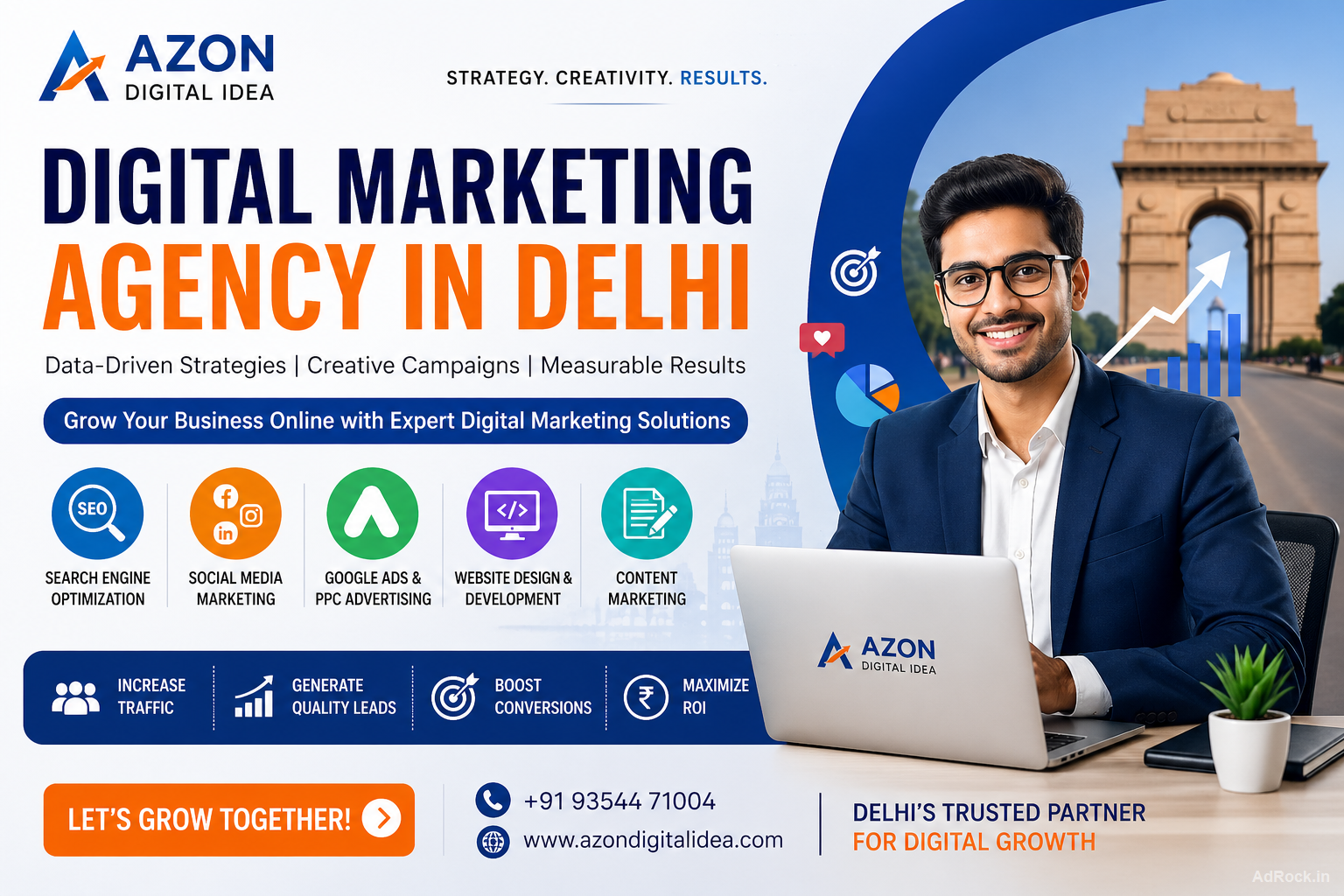 Best Digital Marketing Agency in Delhi | SEO, SMM, Google Ads Experts