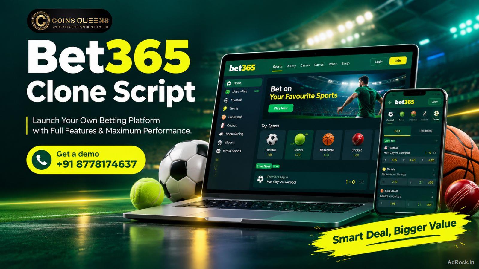 Optimize Sports Betting Experiences with Bet365 Clone Script