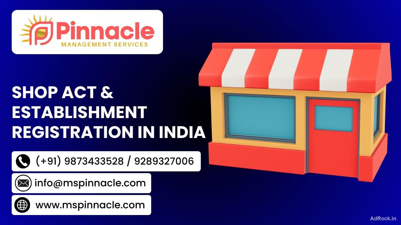 Shop Act & Establishment Registration in India